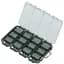 Коробка Meiho Quatro Case J 175x105x18mm Black - мініатюра 3