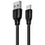 Кабель Remax Suji Pro USB 2.0 to Type-C 2.4A 1 м черный (RC -138a-b) - миниатюра 1