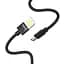 USB Cable Hoco U55 Outstanding MicroUSB Black 1m - мініатюра 2