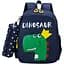 Детский рюкзак Evo-Kids Small Dinosaur Dark Blue (2418-24 Dark Blue Dinosaur) - миниатюра 1