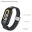 Ремінець до фітнес браслета Armorstandart Braided Solo Loop для Xiaomi Mi Band 7/6/5/4 Charcoal (ARM69904) - мініатюра 2