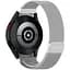 Ремінець для Samsung Galaxy Watch FE - Сріблястий Watchbands Milanese Loop ширина кріплення 20мм металевий (FEWBWB40171228) - мініатюра 1