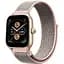 Ремінець нейлоновий на липучці BeWatch Xiaomi Amazfit BIP/GTS/GTR 20 мм Рожевий (1011338.4UW) - мініатюра 1