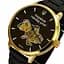 Годинник Besta Skeleton Gold Black Metal, 2 ремінця - мініатюра 1