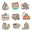 Стікерпак GeekLand Pusheen 45 штук (SP P 01) - мініатюра 3