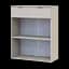 Комод Doros Рон 2 2 фасада 1 ящик Кашемир 80х38х100 см (41516044) - миниатюра 5