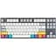 Клавіатура Varmilo APT87 CMYK C-TK Brown WL/USB-A White Led (A92A024D3A5A17A007) - мініатюра 1