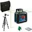 Нівелір лазерний Professional GLL2-20G + BT150 до 10м ±0.2мм/м Bosch hoz0014020 - мініатюра 1