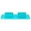 Складна миска Waudog Silicone, 38,5х23х5 см, блакитний (50802) - мініатюра 1