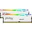 Модуль памяти для компьютера DDR5 32GB (2x16GB) 5600 MHz FURY Beast White RGB Kingston Fury (ex.HyperX) (KF556C40BWAK2-32) - миниатюра 3