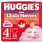 Підгузки-трусики для дівчаток Huggies Little Movers Pants 4 (9-14 кг), 36 шт. - мініатюра 1