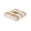 Плед Lotus Home - Infinity Stripe бежевий 200x220 - мініатюра 6