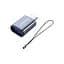 Перехідник OTG USB 3.0 AF to USB-C M gray Essager (EZJAC-SRA0G) - мініатюра 1