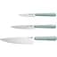 Набір із 3 кухонних ножів Berghoff Leo Slate Starter (3950472) - мініатюра 1