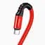 Кабель Baseus Fish Eye Spring Cable USB to Type-C 2A 1m CATSR-09 Red - мініатюра 5
