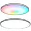 Стельовий LED світильник Ceiling Lamp Smart з RGB-підсвічуванням та пультом керування 24 Вт - мініатюра 1