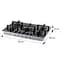 Газовая варочная поверхность Klarstein Illuminosa 5 (10035465) - миниатюра 2