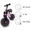 Біговел велосипед Kidwell 3 в 1 Pico Pink - мініатюра 3