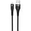 Кабель Proove Light Silicone Plus USB to Lightning 2.4A (1m) black (CCLS12001101) - мініатюра 1