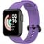 Ремінець DK Silicone Sport Band Classic для Xiaomi Mi Watch Lite (011912) (viola) - мініатюра 2