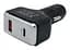 Автомобильное зарядное устройство XON MaxCharge Type-C 87.5W (Type-C PD65 + Type-A 15V/1.5A) Black (SC42CL6W1B 3524) - миниатюра 1