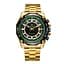 Наручные часы мужские 8279 Gold-Black-Green Forsining acs0031395 - миниатюра 1