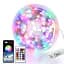 Світлодіодна стрічка 10M Bluetooth Dream Color Fairy Lights 5V USB RGB IC Водонепроникні різдвяні вогні - мініатюра 1