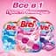 Туалетний блок для унітазу Bref Brilliant Gel All in 1 Весняний дощ 42 г (860767) - мініатюра 5
