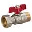 Кран з накидною гайкою кульовий Zegor FUN12 прямий 3/4" ВН PN40 30412 - мініатюра 2