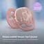 Пустушка Philips Avent Ultra Soft ультрам'яка, 0-6 місяців 2 шт. (SCF091/09) - мініатюра 6