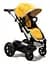 Універсальний візочок 2 в 1 Heetee Mayfair, Black/Mustard чорний з жовтим (MF1.N.2P.BMT) - мініатюра 7