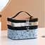 Косметичка жіноча 14445 23х16х17 см блакитна - мініатюра 1