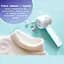 Потужна машинка для видалення катишків Rozia PRO Lint Remover бездротова машинка катишки, машинка для видалення ковтунців, для стрижки катишків 5 Вт - мініатюра 6