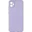 Чохол Silicone Cover з рамкою камери Samsung Galaxy A04e Lilac - мініатюра 1