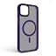 Чехол для Apple iPhone 15 Plus, Uniq MagCase, фиолетовый, противоударный, панель-накладка с магсейф, ударопрочный TPU+PC, с магнитом MagSafe, поддержка полноценной беспроводной зарядки, ArmorStandart (ARM75312) - миниатюра 2