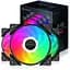 Кулер для корпуса Zezzio ZC-120 Colorful 3in1 - миниатюра 1
