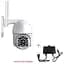 Камера відеоспостереження вулична No Brand Camera CAD 555G Wi-FI 1080p 7854 White - мініатюра 2