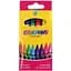 Набір дитячих воскових олівців "Crayons" 8496-6, 90 мм, 6 кольорів - мініатюра 1