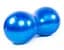 Мяч для фитнеса EasyFit Peanut 45х90 см синий (фитбол орех-арахис) - миниатюра 1