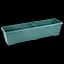 Горщик для квітів Serinova балконний Villa, 14 л, зелений (V630-Yesil) - мініатюра 1