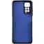 Чохол TPU Getman Liquid Silk Full Camera для Xiaomi Redmi Note 11 (Global) / Note 11S Синій / Midnight Blue - мініатюра 2