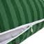 Подушка для беременных и отдыха MirSon Г-образная №5000 Color Line Stripe Emerald 140х40х20 см изумрудная (2200010969511) - миниатюра 3