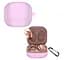 Чехол-накладка DK Silicone Candy Friendly карабин для Samsung Galaxy Buds Live (R180) (011386) (pink) - миниатюра 2