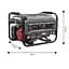 Генератор Graphite 230V (1 фаза), 2/2.2kW, ручной старт, AVR, 40кг (58G904) - миниатюра 5