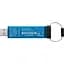 USB флеш накопичувач Kingston 32GB IronKey Keypad 200 AES-256 Encrypted Blue USB 3.2 (IKKP200/32GB) - мініатюра 3