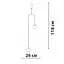 Подвесной светильник Friendlylight Strip B PD FL3056 - миниатюра 3