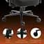Крісло ігрове GamePro GC775B Black fabric (GC775B) - мініатюра 10
