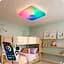 Люстра светодиодная 517 Dlight RGB с пультом и колонкой 80Вт Белый (02149) - миниатюра 11