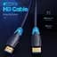 Кабель видео Vention HDMI 2.0 4K 3D PVC Upgrade 1 м Black (AAGBF) - миниатюра 2