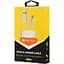 Дата кабель USB 2.0 AM to Lightning 1.0m White Canyon (CNE-CFI1W) - мініатюра 2